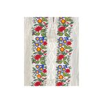Fashion, accesorii si bijuterii - Femei - Imbracaminte femei - Rochii femei - Rochie traditionala dama R24, alb/verde , marimea 3XL - Infinity.ro