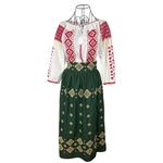 Fashion, accesorii si bijuterii - Femei - Imbracaminte femei - Fuste femei - Fusta dama A26 verde , marime 2XL - Infinity.ro