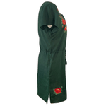 Fashion, accesorii si bijuterii - Femei - Imbracaminte femei - Rochii femei - Rochie casual dama R777, verde/rosu , marime L, verde/rosu - Infinity.ro