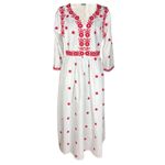 Fashion, accesorii si bijuterii - Femei - Imbracaminte femei - Rochii femei - Rochie dama S25 alb/rosu , marimea S - Infinity.ro