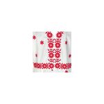 Fashion, accesorii si bijuterii - Femei - Imbracaminte femei - Rochii femei - Rochie dama S25 alb/rosu , marimea S - Infinity.ro