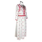 Fashion, accesorii si bijuterii - Femei - Imbracaminte femei - Rochii femei - Rochie dama S25 alb/rosu , marimea S - Infinity.ro