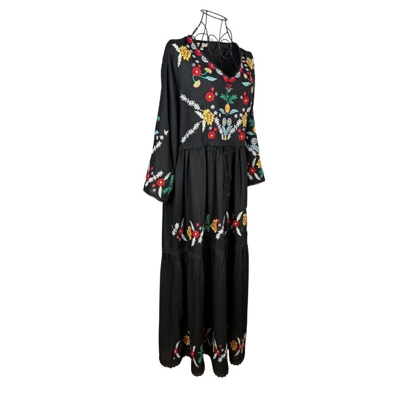 Fashion, accesorii si bijuterii - Femei - Imbracaminte femei - Rochii femei - Rochie dama casual A26 negru , marimea 2XL - Infinity.ro