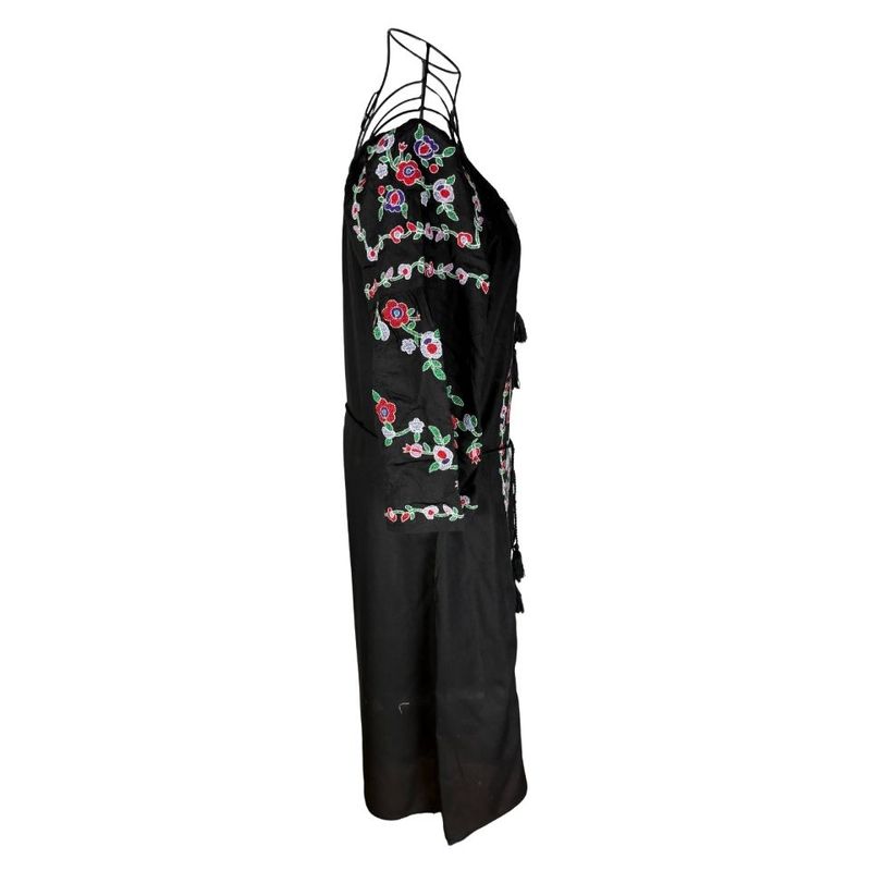 Fashion, accesorii si bijuterii - Femei - Imbracaminte femei - Rochii femei - Rochie dama S25 negru/mov , marimea M - Infinity.ro
