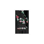 Fashion, accesorii si bijuterii - Femei - Imbracaminte femei - Rochii femei - Rochie dama S25 negru/mov , marimea M - Infinity.ro