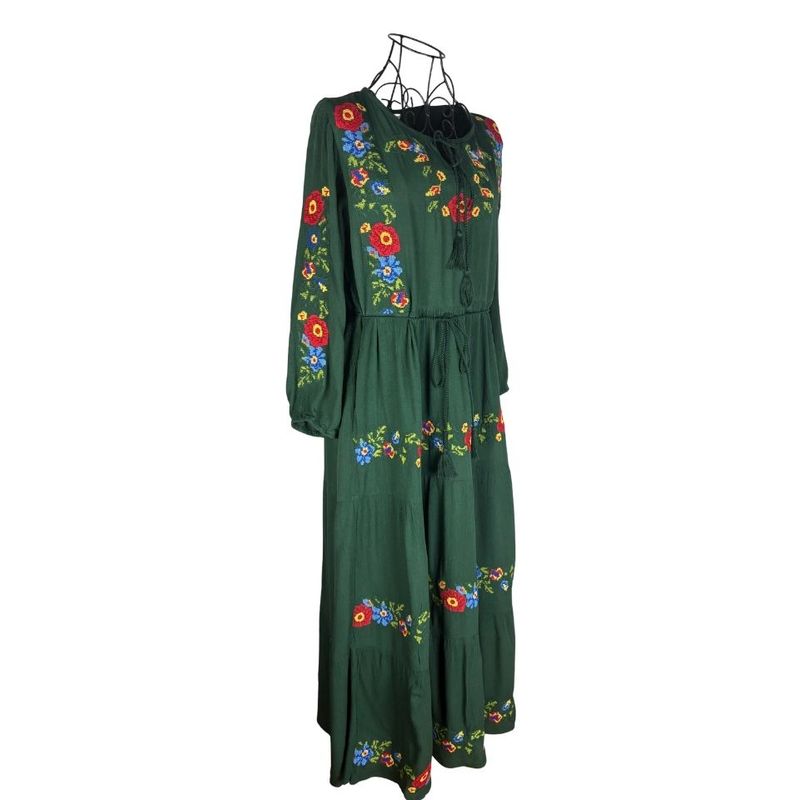 Fashion, accesorii si bijuterii - Femei - Imbracaminte femei - Rochii femei - Rochie dama S25 verde , marimea XL - Infinity.ro