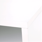 Casa si Gradina - Mobilier - Comode si corpuri - Noptiere - Noptiera / masa, alb / negru, HONEJ - Infinity.ro