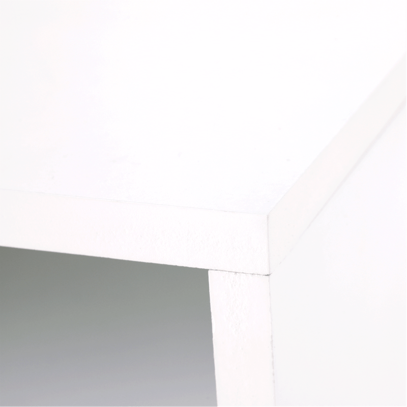 Casa si Gradina - Mobilier - Comode si corpuri - Noptiere - Noptiera / masa, alb / negru, HONEJ - Infinity.ro