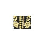 Fashion, accesorii si bijuterii - Femei - Imbracaminte femei - Rochii femei - Rochie traditionala dama RL25 negru/bej , marimea 3XL - Infinity.ro