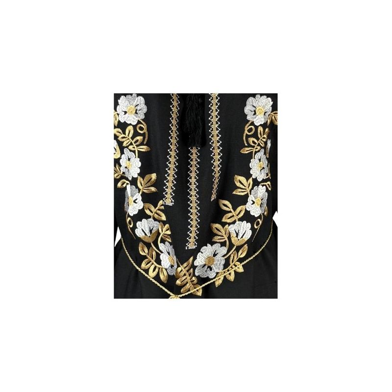 Fashion, accesorii si bijuterii - Femei - Imbracaminte femei - Camasi si bluze femei - Bluza dama tip ie I26 negru/alb marimea S - Infinity.ro