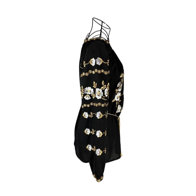 Fashion, accesorii si bijuterii - Femei - Imbracaminte femei - Camasi si bluze femei - Bluza dama tip ie I26 negru/alb marimea S - Infinity.ro