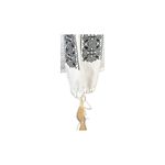 Fashion, accesorii si bijuterii - Femei - Imbracaminte femei - Camasi si bluze femei - Bluza dama tip ie I26 alb/auriu , marimea 3XL - Infinity.ro