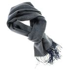 Fashion, accesorii si bijuterii - Barbati - Accesorii barbati - Esarfe si fulare barbati - Esarfa barbati, din lana, pashmina, 31x170 cm, Buticcochet, Bleumarin - ES3200 - Infinity.ro