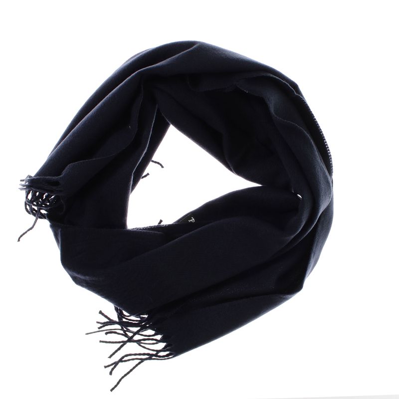 Fashion, accesorii si bijuterii - Barbati - Accesorii barbati - Esarfe si fulare barbati - Esarfa barbati, din lana, pashmina, 31x170 cm, model uni, Buticcochet, Bleumarin - ES3168 - Infinity.ro