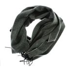 Fashion, accesorii si bijuterii - Barbati - Accesorii barbati - Esarfe si fulare barbati - Esarfa barbati, din lana, pashmina, 31x170 cm, Buticcochet, Gri - ES3203 - Infinity.ro