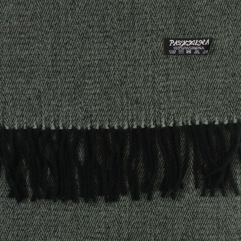 Fashion, accesorii si bijuterii - Barbati - Accesorii barbati - Esarfe si fulare barbati - Esarfa barbati, din lana, pashmina, 31x170 cm, Buticcochet, Gri - ES3203 - Infinity.ro