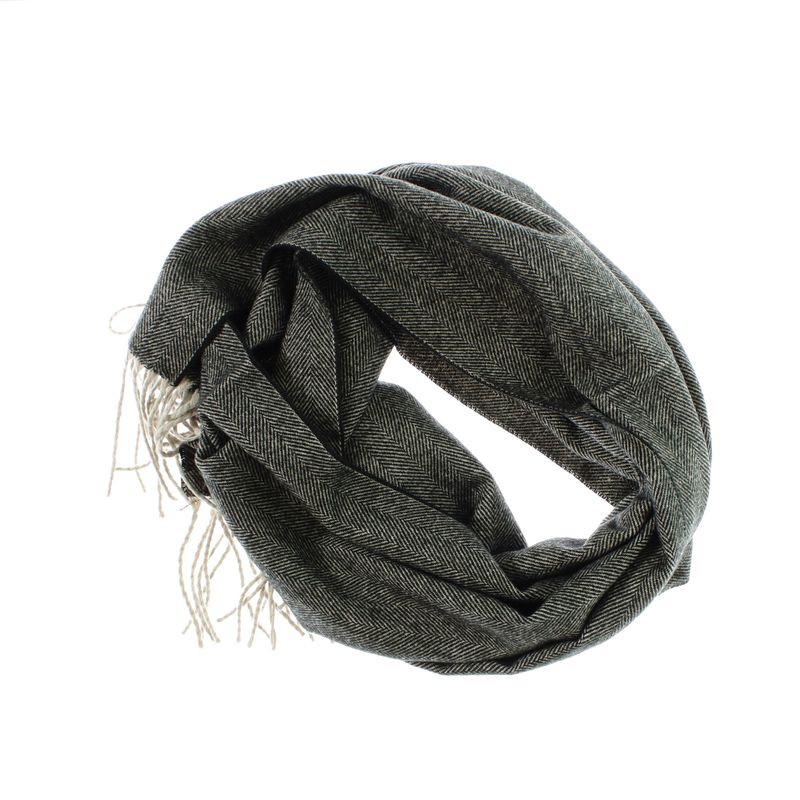Fashion, accesorii si bijuterii - Barbati - Accesorii barbati - Esarfe si fulare barbati - Esarfa barbati, din lana, pashmina, 31x170 cm, Buticcochet, Negru - ES3186 - Infinity.ro
