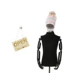 Fashion, accesorii si bijuterii - Copii - Accesorii copii - Caciuli si palarii copii - Fes pentru copii, Buticcochet, din viscoza si sintetic, model cu inimioare, Multicolor - FES374 - Infinity.ro