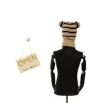 Fashion, accesorii si bijuterii - Copii - Accesorii copii - Caciuli si palarii copii - Set caciula si fular, pentru copii, Buticcochet, din viscoza si sintetic, model cu ursulet, Maro - SETF271 - Infinity.ro