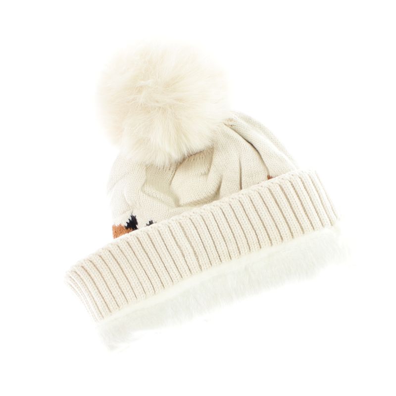 Fashion, accesorii si bijuterii - Copii - Accesorii copii - Caciuli si palarii copii - Set caciula si fular, pentru copii, Buticcochet, din viscoza si sintetic, model cu dinozauri, Crem - SETF311 - Infinity.ro