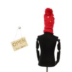 Fashion, accesorii si bijuterii - Copii - Accesorii copii - Caciuli si palarii copii - Set caciula si fular, pentru copii, Buticcochet, din viscoza si sintetic, model inima, Rosu - SETF283 - Infinity.ro