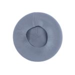 Fashion, accesorii si bijuterii - Femei - Accesorii femei - Caciuli si palarii femei - Bereta de dama, Buticcochet, din acril si vascoza, model uni, one size, Albastru - BSC759 - Infinity.ro