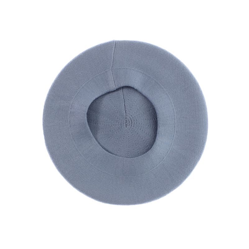 Fashion, accesorii si bijuterii - Femei - Accesorii femei - Caciuli si palarii femei - Bereta de dama, Buticcochet, din acril si vascoza, model uni, one size, Albastru - BSC759 - Infinity.ro
