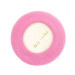 Fashion, accesorii si bijuterii - Femei - Accesorii femei - Caciuli si palarii femei - Bereta de dama, din lana, Buticcochet, model cu perle, one size, Roz - BSC845 - Infinity.ro