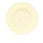 Fashion, accesorii si bijuterii - Femei - Accesorii femei - Caciuli si palarii femei - Palarie de soare, Dama, din paie de hartie, Buticcochet, bor mic, One size, cu snur decorativ, Crem - PAL1694 - Infinity.ro