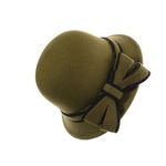 Fashion, accesorii si bijuterii - Femei - Accesorii femei - Caciuli si palarii femei - Palarie dama, reglabila, ButicCochet, 20% lana 80 acril, Kaki - PAL1835 - Infinity.ro