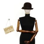 Fashion, accesorii si bijuterii - Femei - Accesorii femei - Caciuli si palarii femei - Palarie dama, din lana, bor mic, ButicCochet, marime 53-58 reglabila, Maro - PAL1851 - Infinity.ro