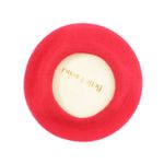 Fashion, accesorii si bijuterii - Femei - Accesorii femei - Caciuli si palarii femei - Bereta de dama, din lana, Buticcochet, model cu perle, one size, Rosu - BSC829 - Infinity.ro