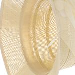 Fashion, accesorii si bijuterii - Femei - Accesorii femei - Caciuli si palarii femei - Palarie de soare, Dama, din paie, Buticcochet, One size, cu floare decorativa, Bej - PAL1681 - Infinity.ro