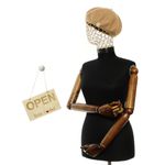 Fashion, accesorii si bijuterii - Femei - Accesorii femei - Caciuli si palarii femei - Bereta de dama, Buticcochet, din lana si acril, model cu perle, one size, Bej - BSC775 - Infinity.ro
