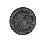 Fashion, accesorii si bijuterii - Femei - Accesorii femei - Caciuli si palarii femei - Palarie de soare, dama, din paie de hartie, marime one size, bor mic, Buticcochet, catarama decorativa, Negru - PAL1779 - Infinity.ro