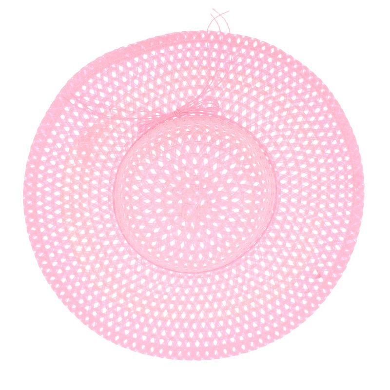 Fashion, accesorii si bijuterii - Femei - Accesorii femei - Caciuli si palarii femei - Palarie de soare, dama, bor 14 cm, Anoul, one size, cu snur decorativ, Roz - PAL1790 - Infinity.ro