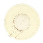 Fashion, accesorii si bijuterii - Femei - Accesorii femei - Caciuli si palarii femei - Palarie de soare, dama, bor 12 cm, Buticcochet, one size, model cu paiete, Crem - PAL1784 - Infinity.ro