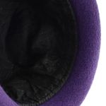 Fashion, accesorii si bijuterii - Femei - Accesorii femei - Caciuli si palarii femei - Palarie dama, bir mic, din lana si polimida, Demi, marime 56-58, Mov - PAL1858 - Infinity.ro