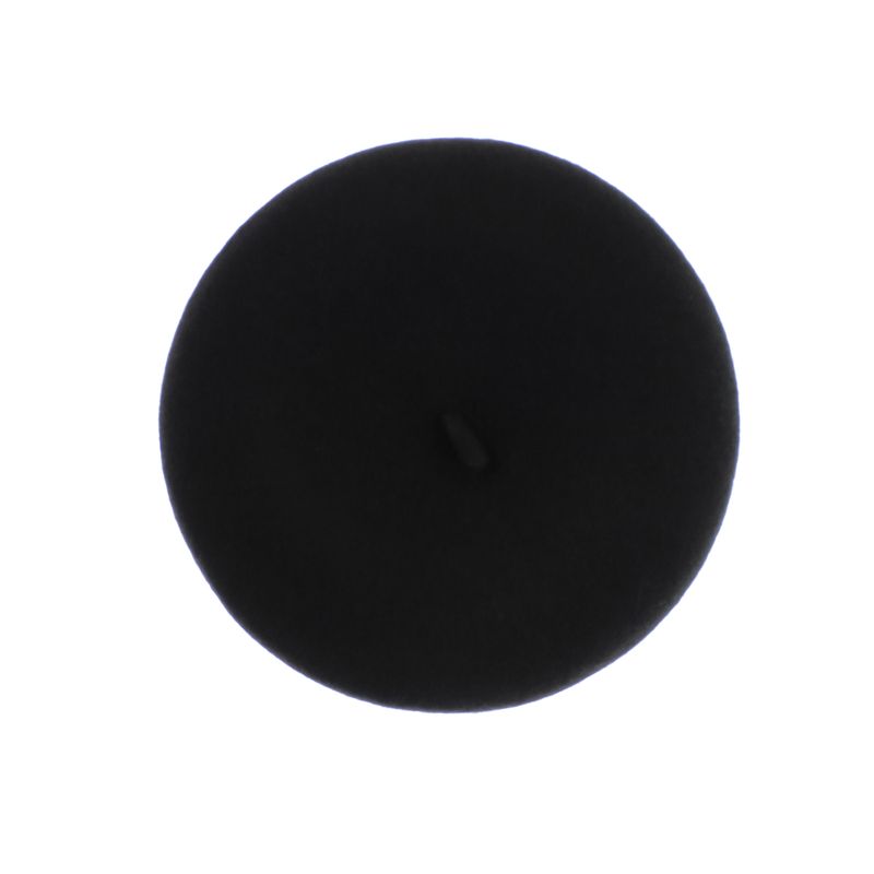 Fashion, accesorii si bijuterii - Femei - Accesorii femei - Caciuli si palarii femei - Bereta de dama, Buticcochet, din lana si acril, model cu perle, one size, Negru - BSC769 - Infinity.ro