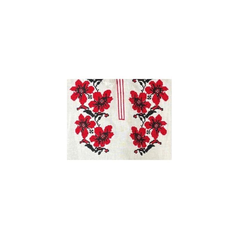 Fashion, accesorii si bijuterii - Femei - Imbracaminte femei - Camasi si bluze femei - Bluza dama tip ie I26 alb/rosu , marimea M - Infinity.ro