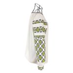 Fashion, accesorii si bijuterii - Femei - Imbracaminte femei - Camasi si bluze femei - Bluza dama tip ie I26 alb/verde marimea S - Infinity.ro