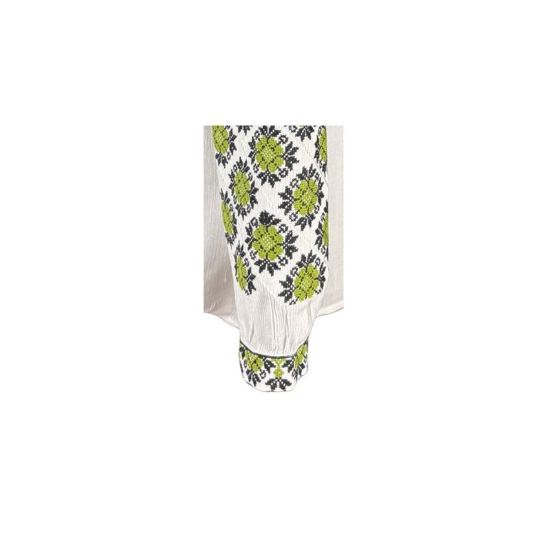 Fashion, accesorii si bijuterii - Femei - Imbracaminte femei - Camasi si bluze femei - Bluza dama tip ie I26 alb/verde marimea S - Infinity.ro