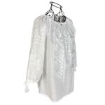 Fashion, accesorii si bijuterii - Femei - Imbracaminte femei - Camasi si bluze femei - Bluza dama RSL5 alb crystal , marimea XL - Infinity.ro