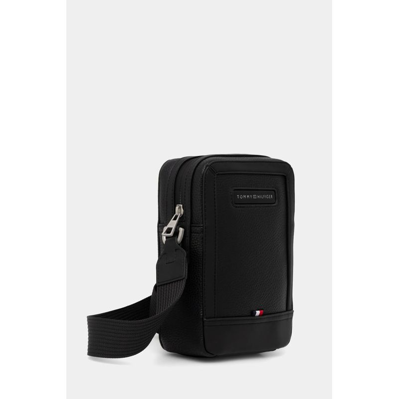 Fashion, accesorii si bijuterii - Barbati - Accesorii barbati - Genti si rucsacuri barbati - Geanta Crossbody Reporter Tommy Hilfiger AM0AM14011 Negru 20.5 x 15 x 7 cm - Infinity.ro