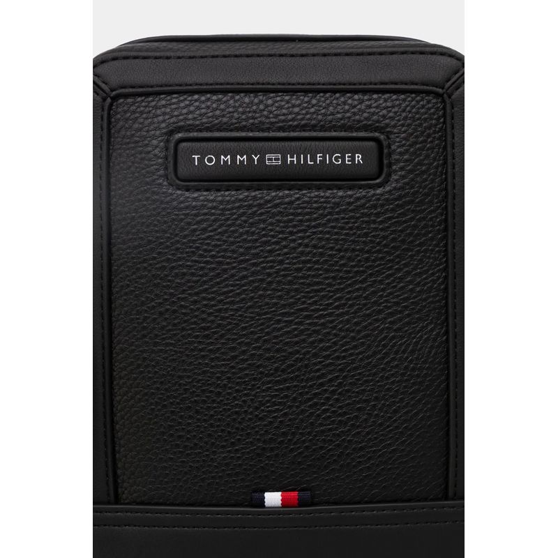 Fashion, accesorii si bijuterii - Barbati - Accesorii barbati - Genti si rucsacuri barbati - Geanta Crossbody Reporter Tommy Hilfiger AM0AM14011 Negru 20.5 x 15 x 7 cm - Infinity.ro