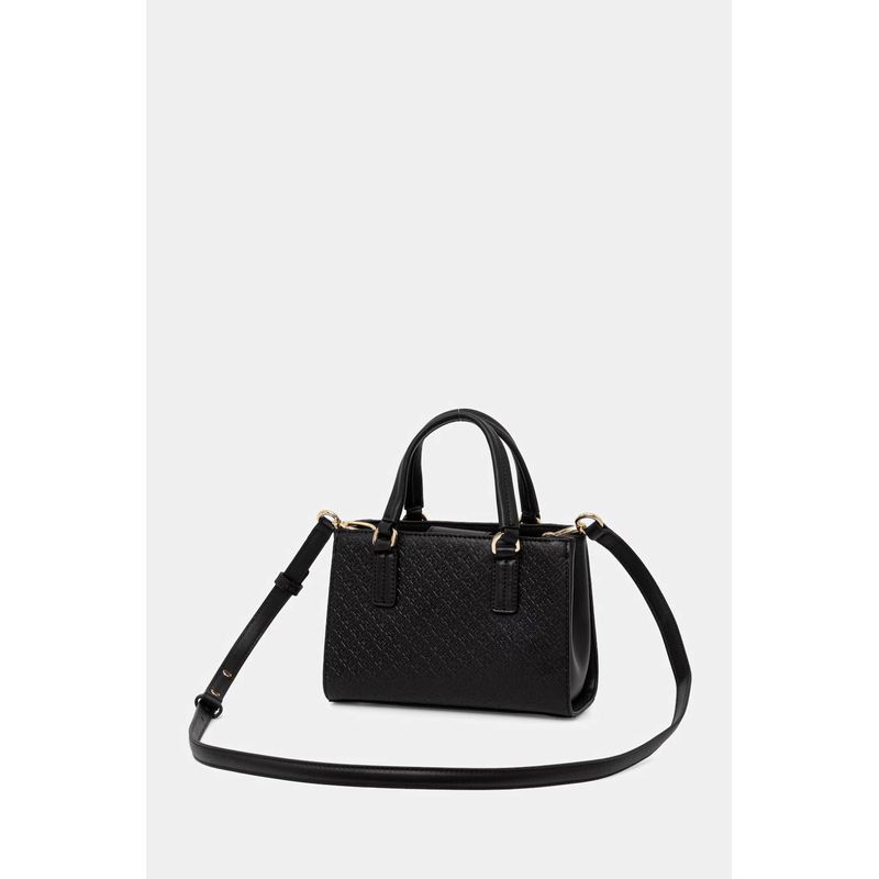 Fashion, accesorii si bijuterii - Femei - Accesorii femei - Genti si rucsacuri femei - Geanta dama crossbody Tommy Hilfiger AW0AW18416 Negru 21.5 x 15.5 x 10 cm - Infinity.ro