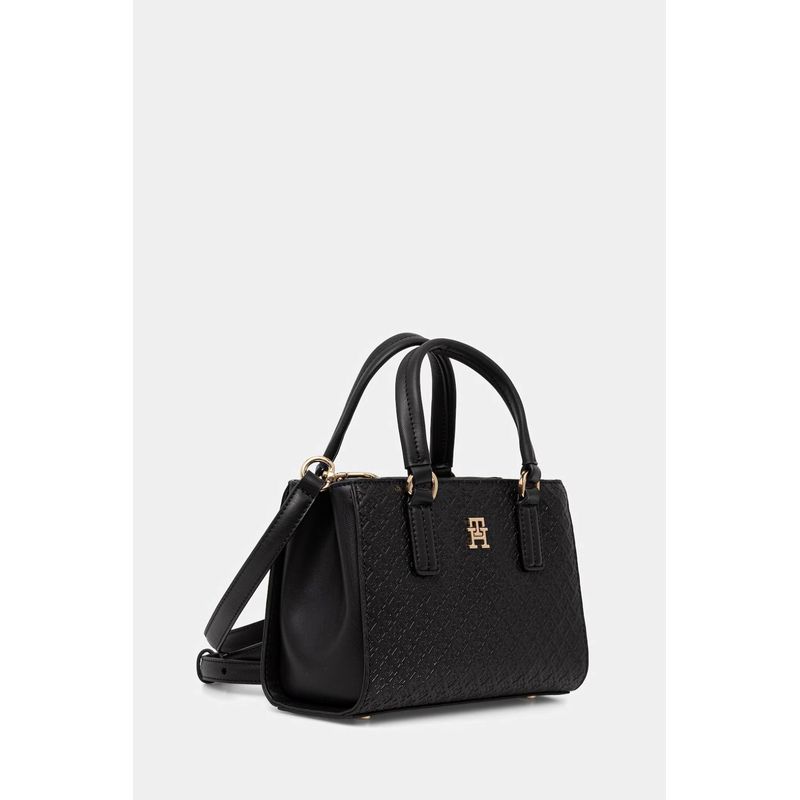 Fashion, accesorii si bijuterii - Femei - Accesorii femei - Genti si rucsacuri femei - Geanta dama crossbody Tommy Hilfiger AW0AW18416 Negru 21.5 x 15.5 x 10 cm - Infinity.ro