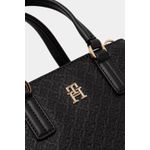 Fashion, accesorii si bijuterii - Femei - Accesorii femei - Genti si rucsacuri femei - Geanta dama crossbody Tommy Hilfiger AW0AW18416 Negru 21.5 x 15.5 x 10 cm - Infinity.ro