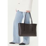 Fashion, accesorii si bijuterii - Femei - Accesorii femei - Genti si rucsacuri femei - Geanta shopper Calvin Klein LV04F3266G Maro 39 x 28 x 13 cm - Infinity.ro