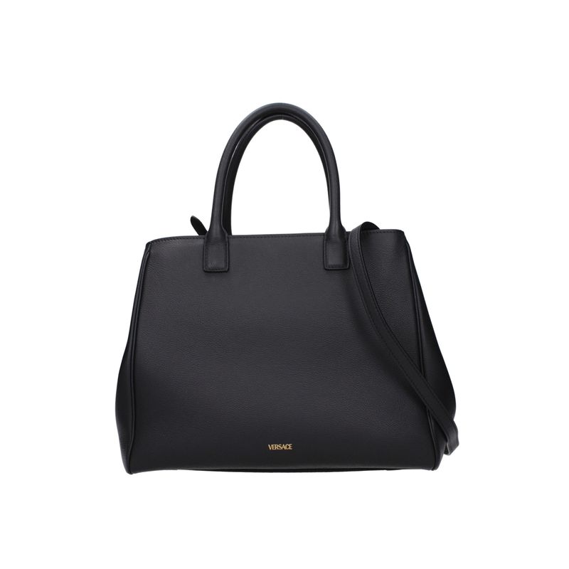 Fashion, accesorii si bijuterii - Femei - Accesorii femei - Genti si rucsacuri femei - Geanta dama Versace Medusa Negru 32 x 26 x 14.5 cm - Infinity.ro